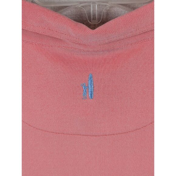 Johnnie-O Mashie Prep-Performance Polo Shirt Pink/Salmon Men's Size 2XL/XXL - Picture 12 of 14